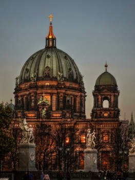 Sunset on Berlin Cathedral