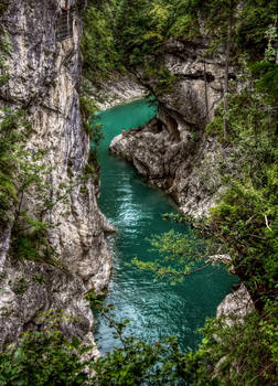 Am Lechfall in Fuessen