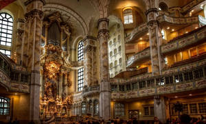 Interior view of the Frauenkirche I