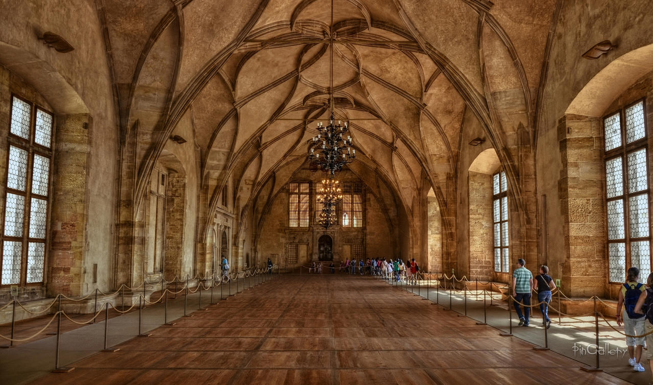 The Vladislav Hall of Prague Castle