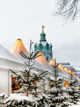 Snow-covered Greeting from Berlin