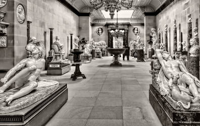 Chatsworth House - Sculpture Gallery by pingallery