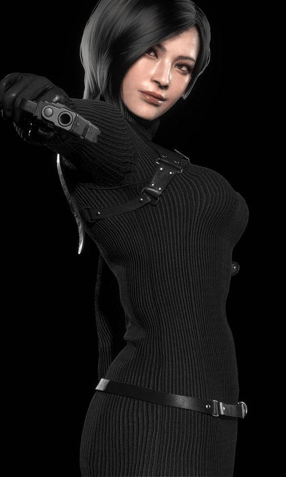 Ada R K Ada in black by kolomeri on DeviantArt