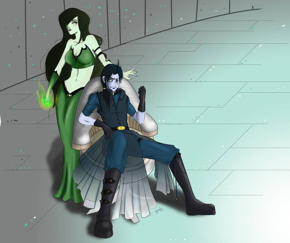 Dr. Drakken and Shego by pengawenga on DeviantArt