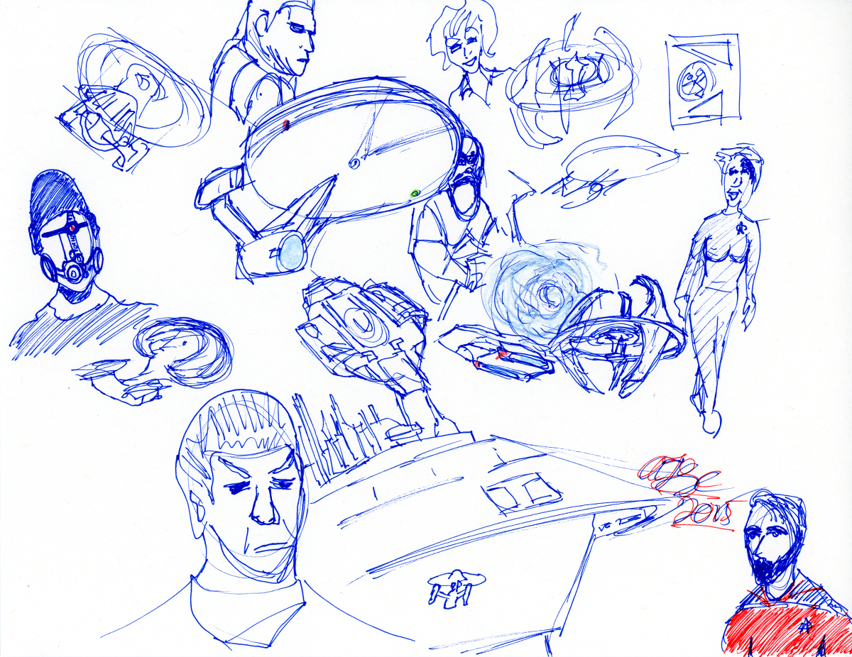 Star Trek Sketch