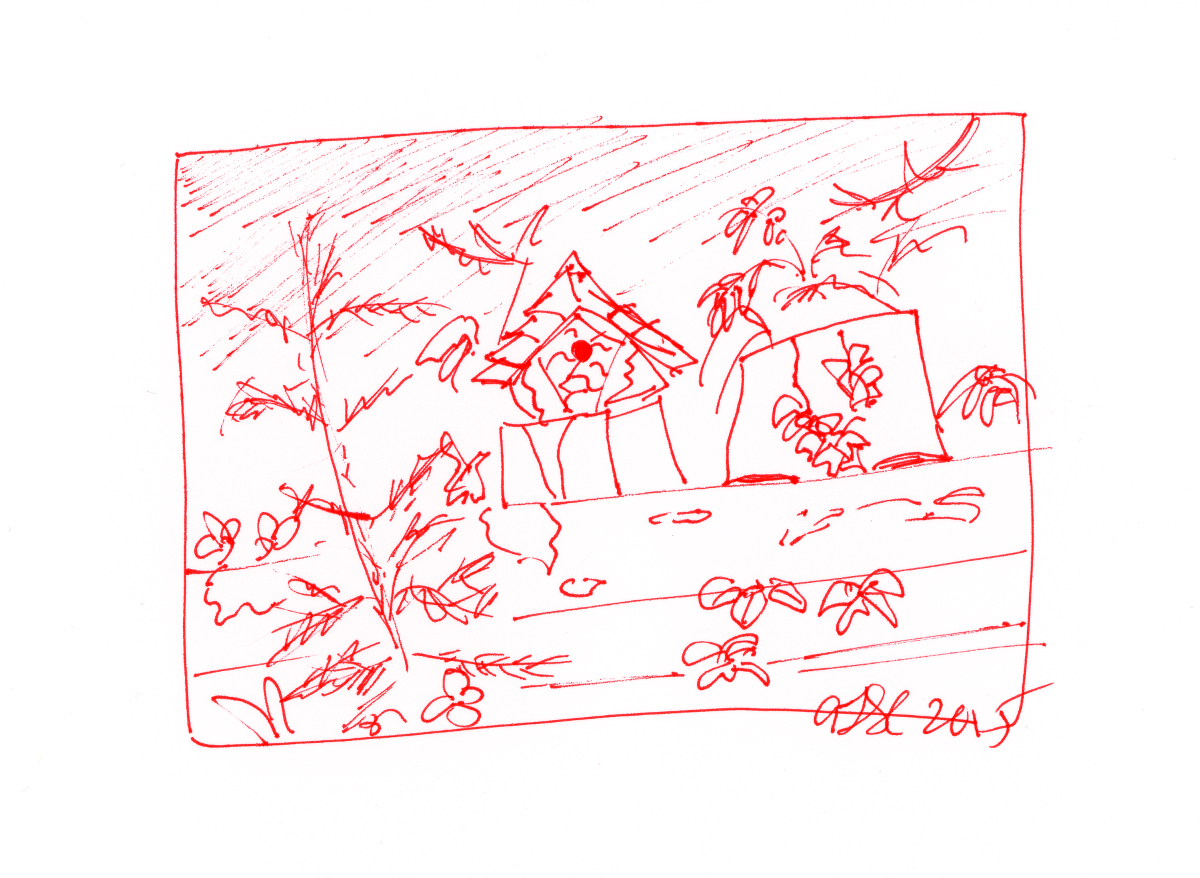 Bambe Cottage Sketch 5