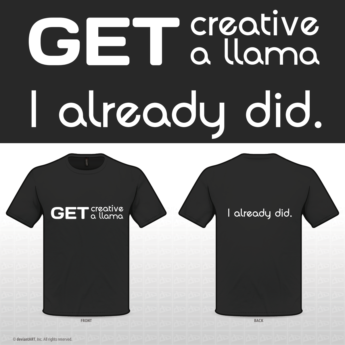 Get creative, get a llama