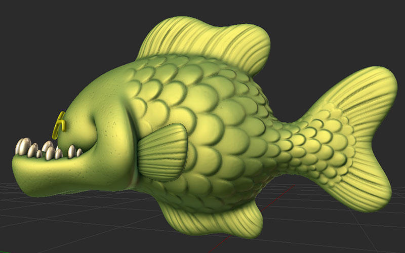 Fish Wip fish dude WIP 03 by Strick67 on DeviantArt
