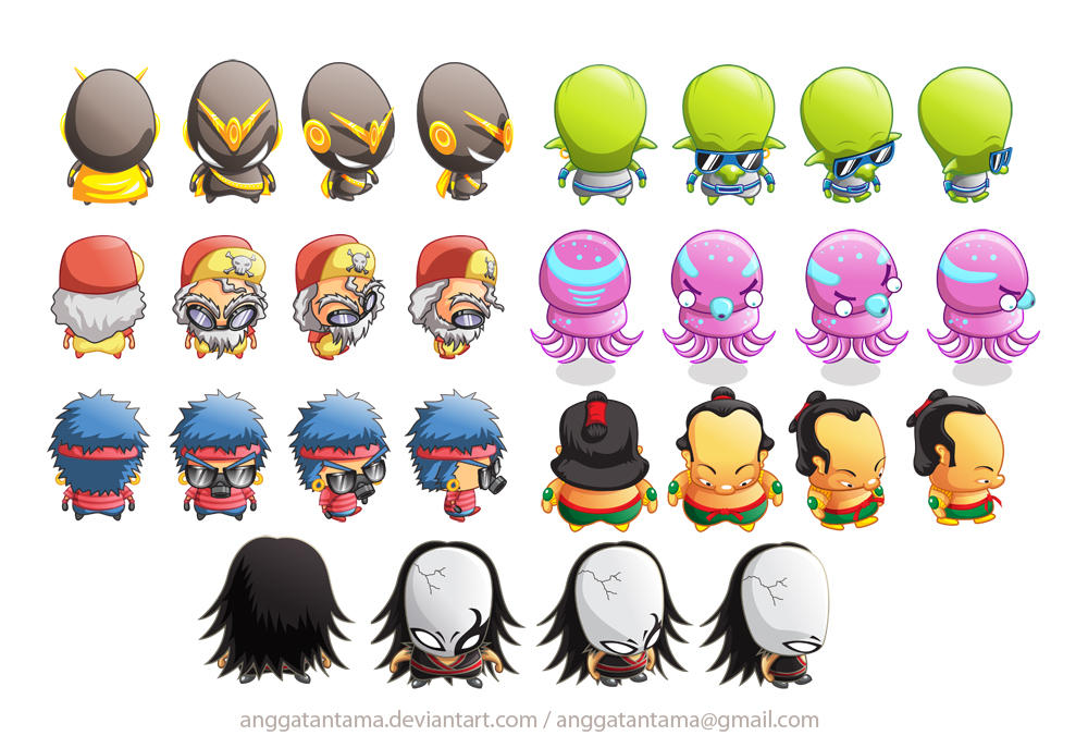 Games Characters. Deviantart Game Character by anggatantama on DeviantArt