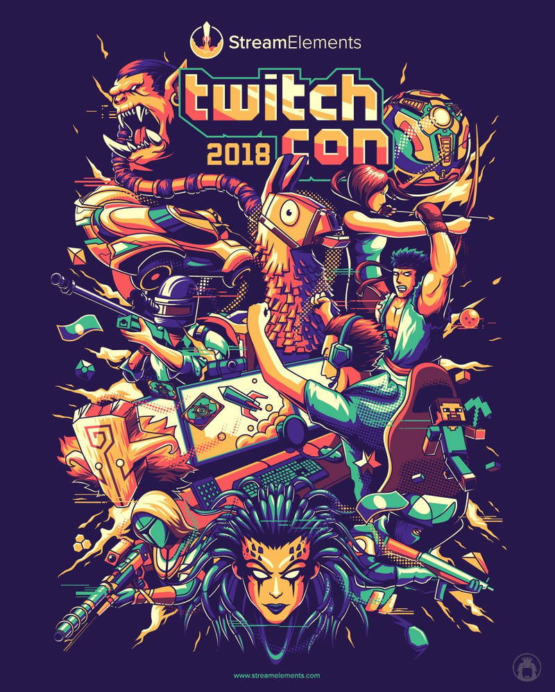 Stream Elements Twitch Con 2018 By Anggatantama On Deviantart