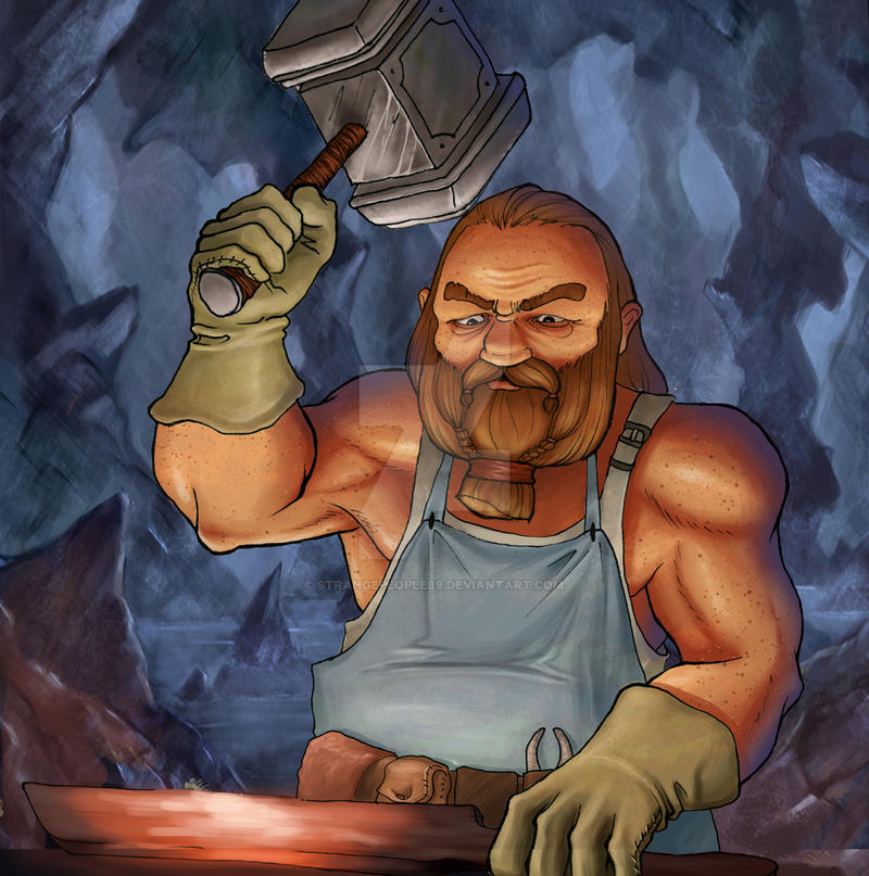 Dwarf smith by StrangePeople89 on DeviantArt(04)