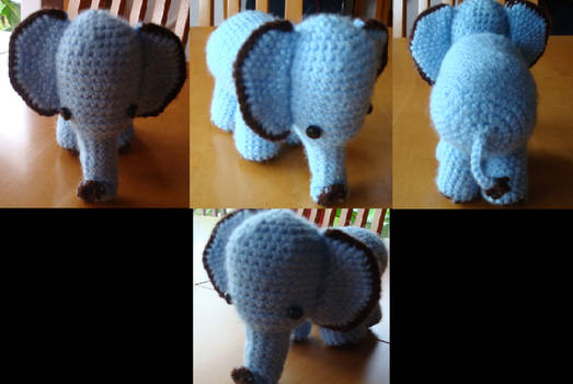 3 - Crochet Elephant