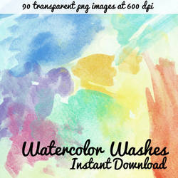 Watercolor Washes Image Pack