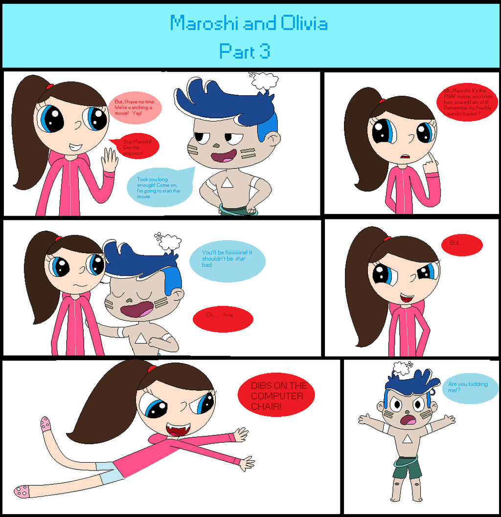 Maroshi and Olivia part 3 by ScorcherHedgehog123 on DeviantArt