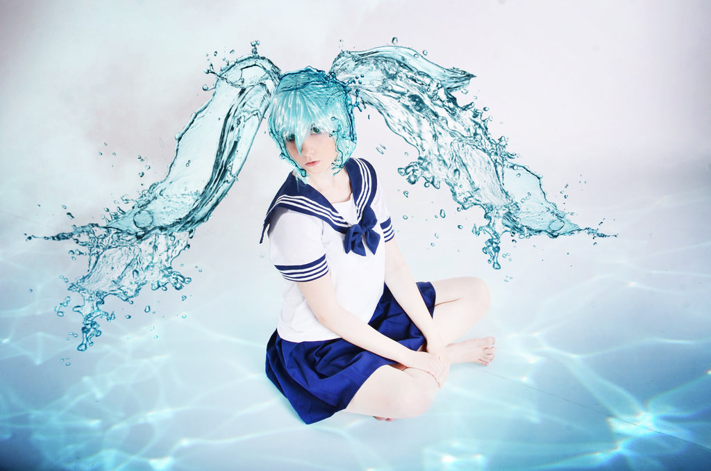 Vocaloid Bottle Miku Ocean Floor By Uzumecosplay On Deviantart