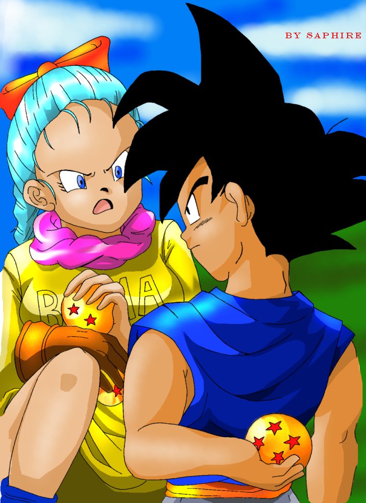 Goku and Bulma