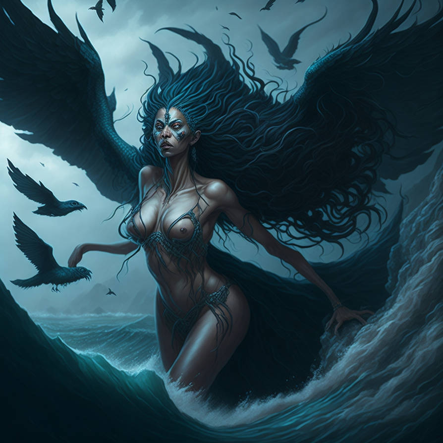 The Siren Herself - [SPEEDPAINT IN DESCRIPT] by ThreeLegMeg on DeviantArt