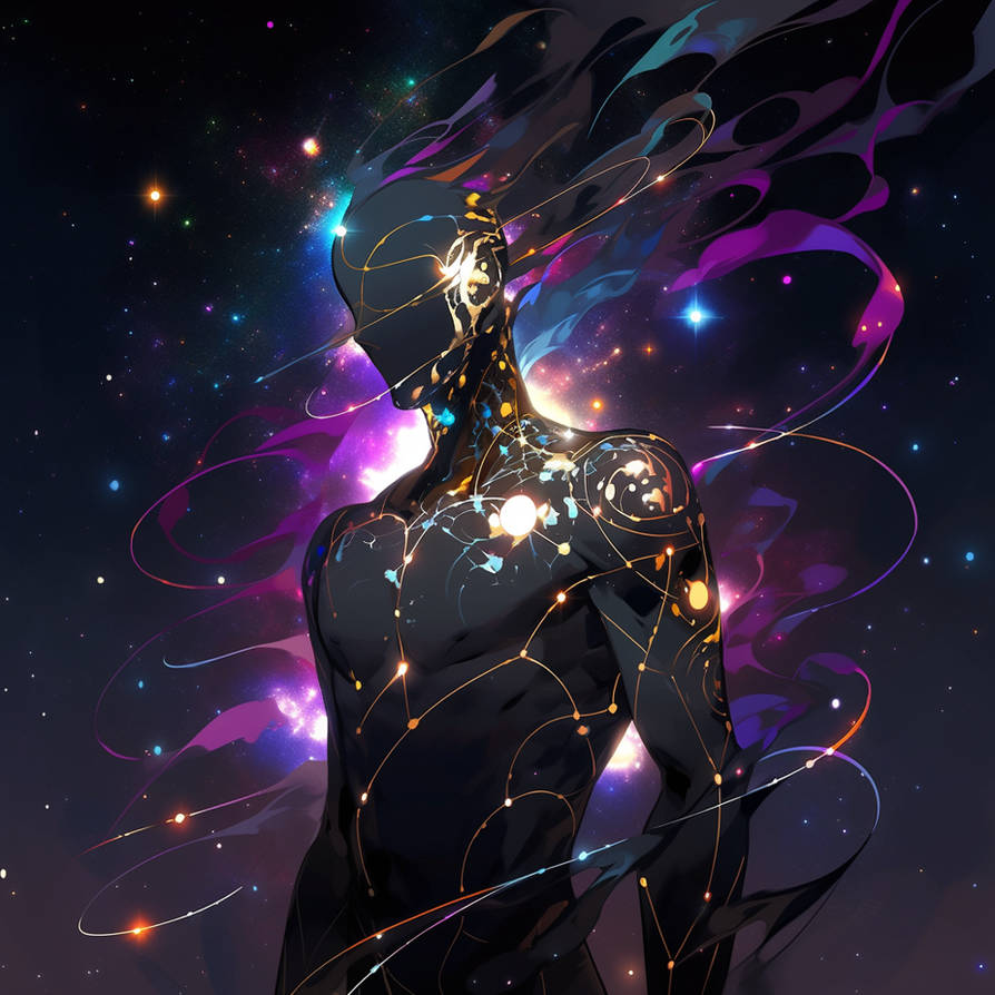 Humanoid Entity of the Universe by greenbeedrill888 on DeviantArt