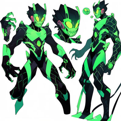 Fanmade ben 10 Alien by greenbeedrill888 on DeviantArt