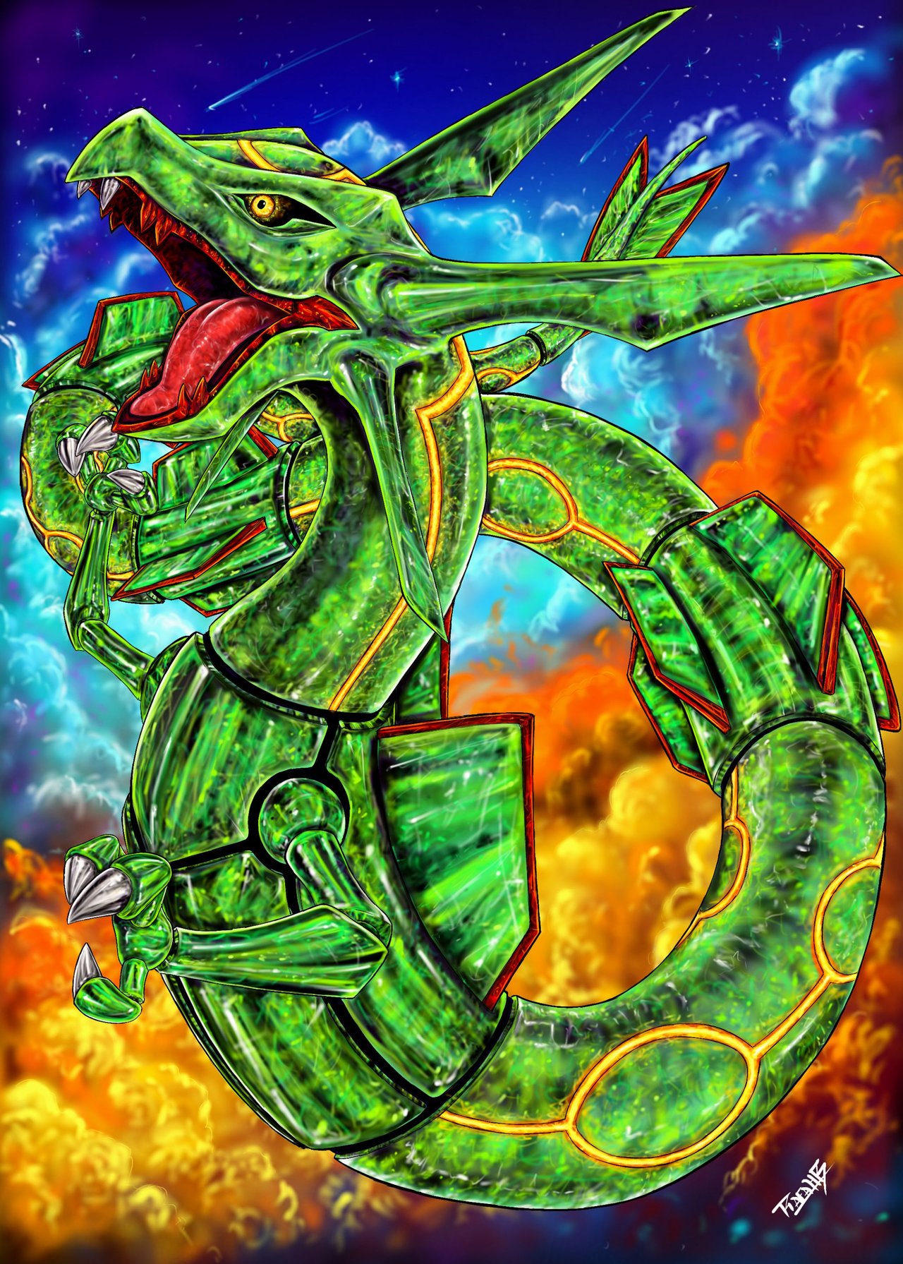 Mega Rayquaza Wallpapers! : r/pokemon