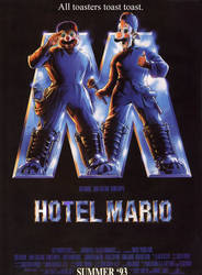 Hotel Mario movie poster by porkcow