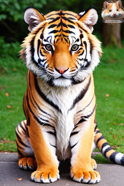 A Striped Kitten