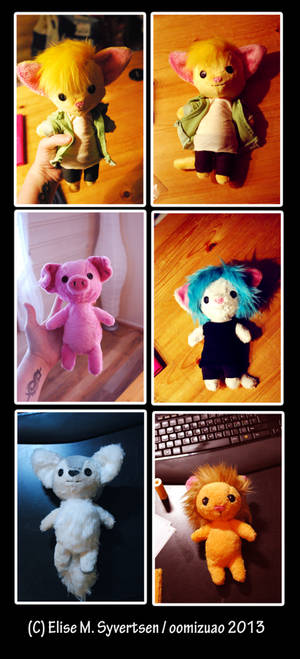 Christmas gifts - Plushies