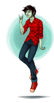 FANART - Marshall Lee from Adventure Time