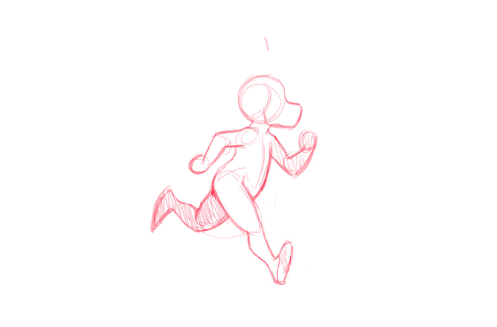 Deviantart Front View Running Animation - running - stage 1 by oomizuao on DeviantArt