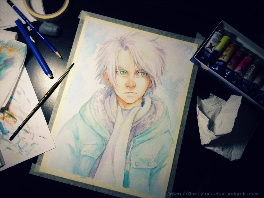 FANART - Hitsugaya - freshly painted