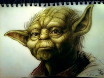 Yoda portrait - realism practice