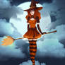 pumpkin spice witch