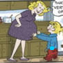 Alice Mitchell pregnant with twins Dennis feels