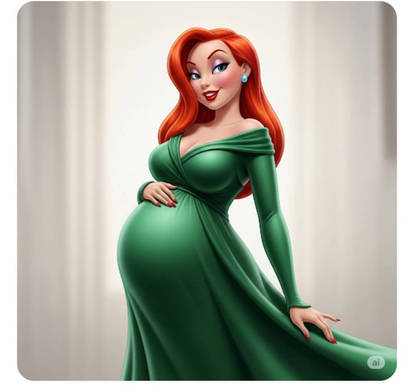jessica rabbit green dress Roger rabbit wallpaper