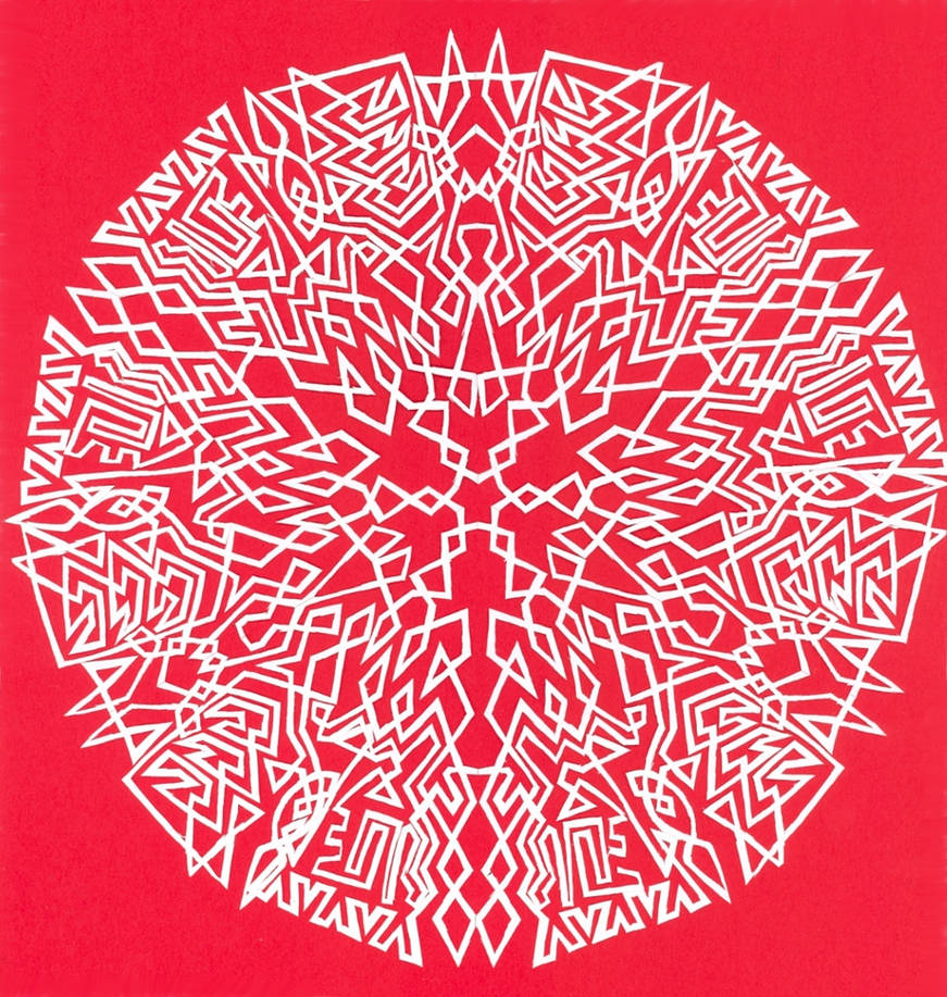 Abstract Flake 2 - Arrowhead by ChimeraDragonfang