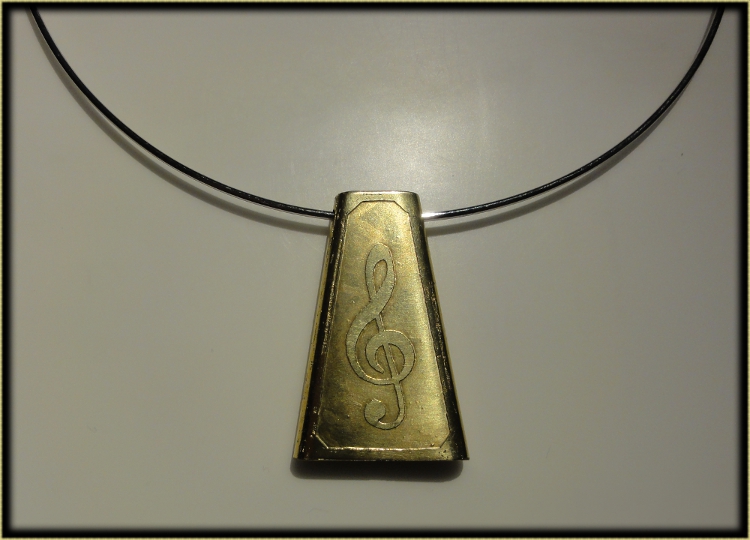 Treble Clef Pendant