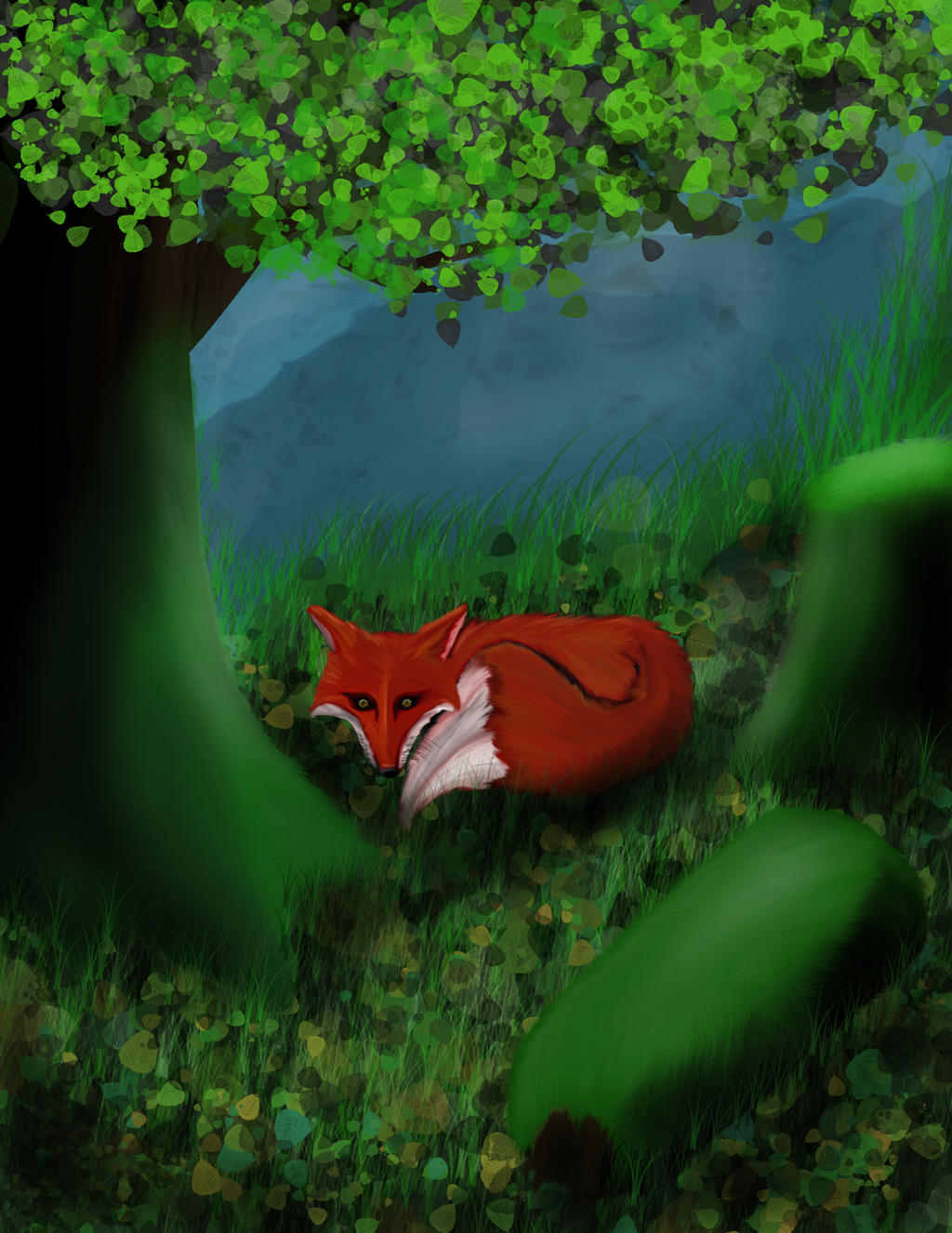 Deviantart Foxa fox by Lfkluis on DeviantArt