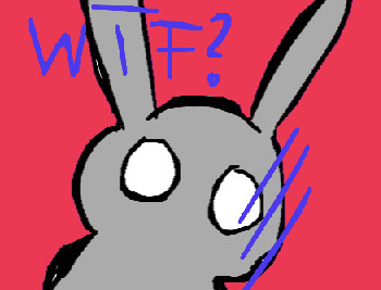 Wtf Over Rabbit Rabbit WTF by The-Golden on DeviantArt