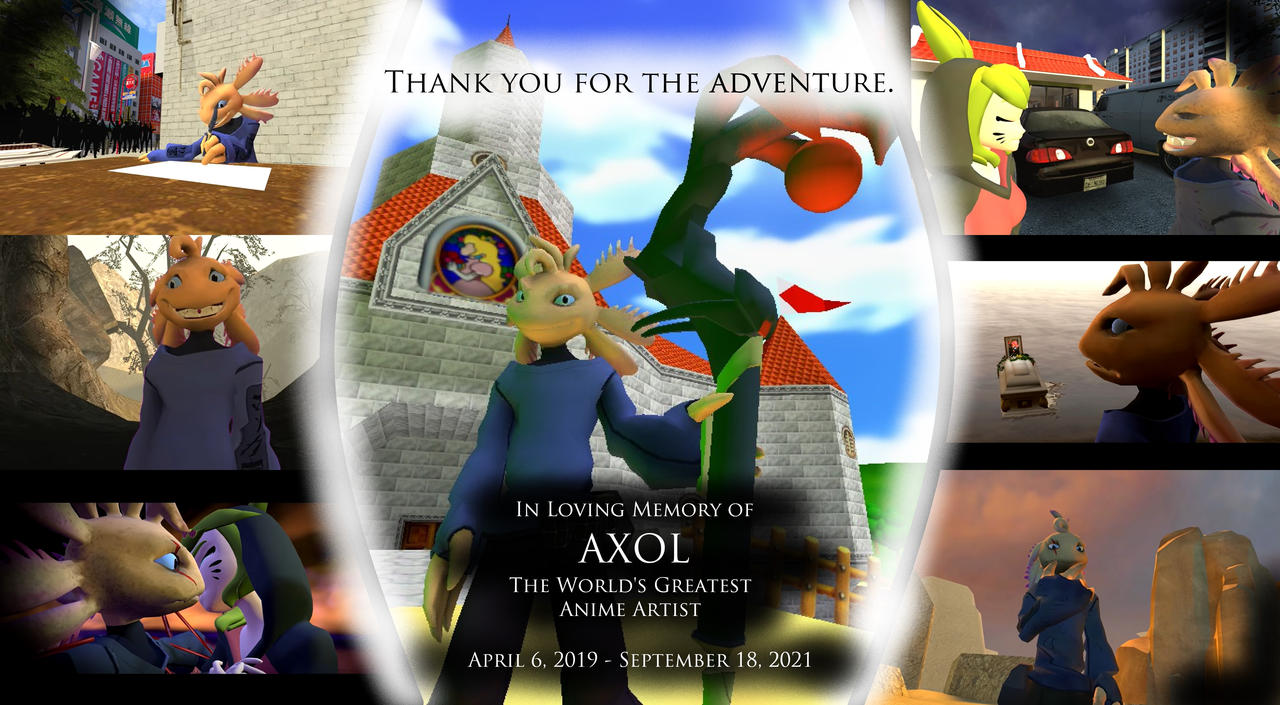 Axol: A Tribute to the Greatest Anime Artist by IronSide2021 on DeviantArt