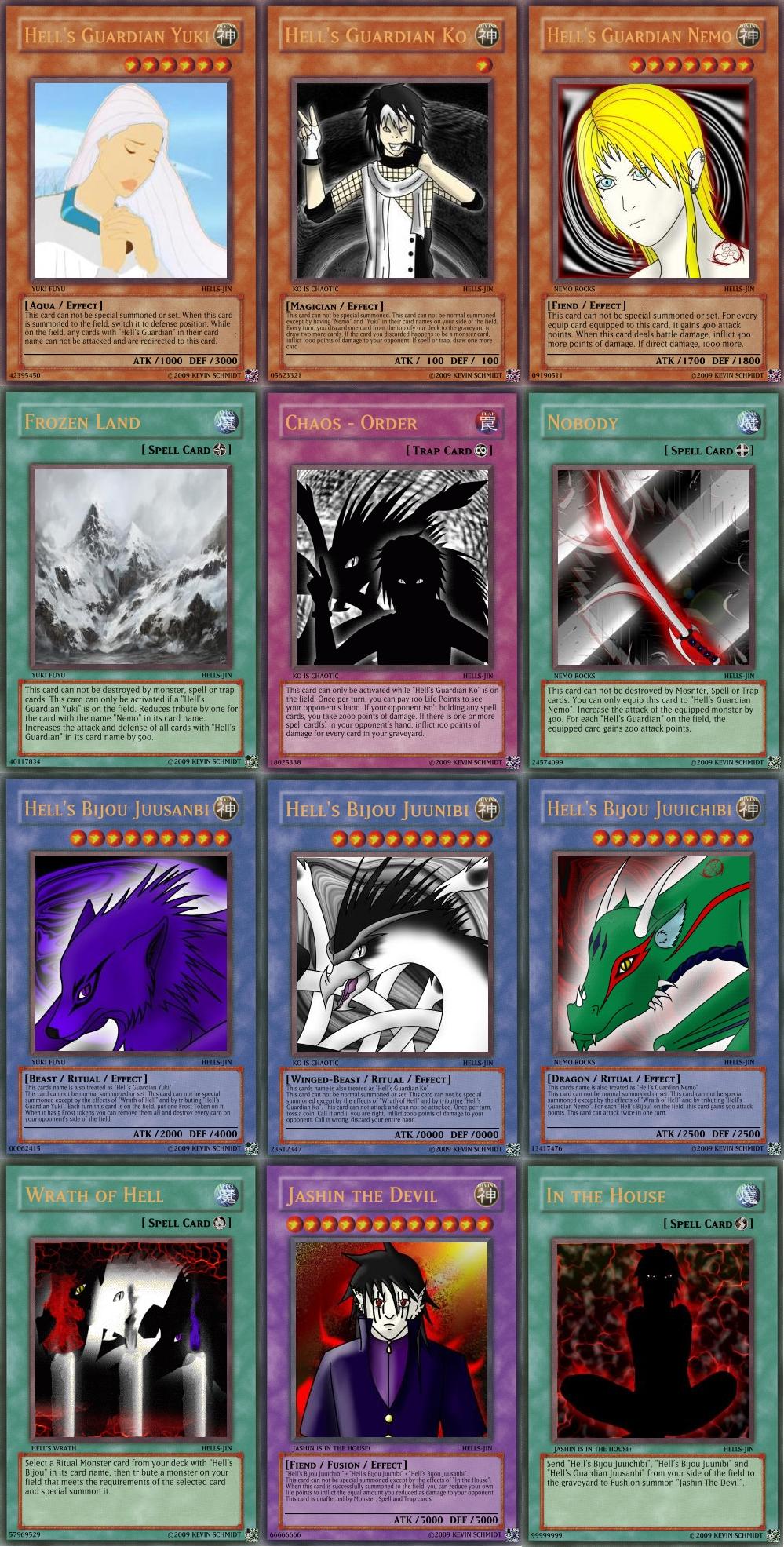 Yugioh Hell Set