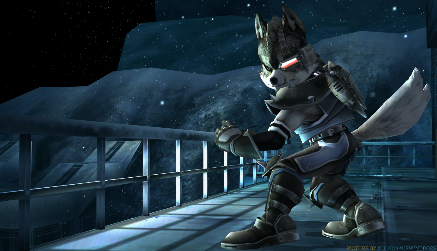 Super Smash Bros Arts - Real Wolf O'Donnell by KlonoaausWinddorf on 