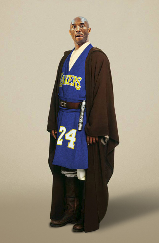 Kobe as Mace Windu