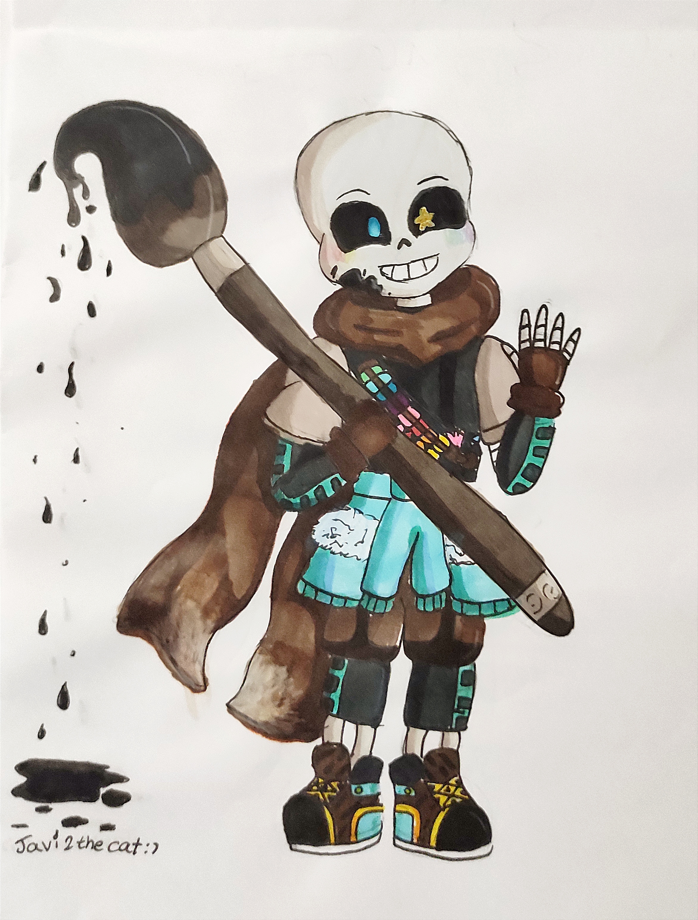 Undertale AU: XChara by lime-imposter09 on DeviantArt