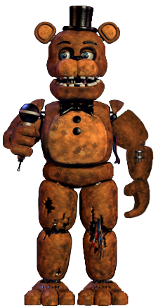 Withered Freddy head now dirty #slenderminecart #witheredfreddy