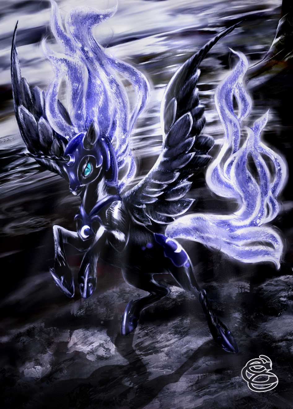 Nightmare Moon portrait v2