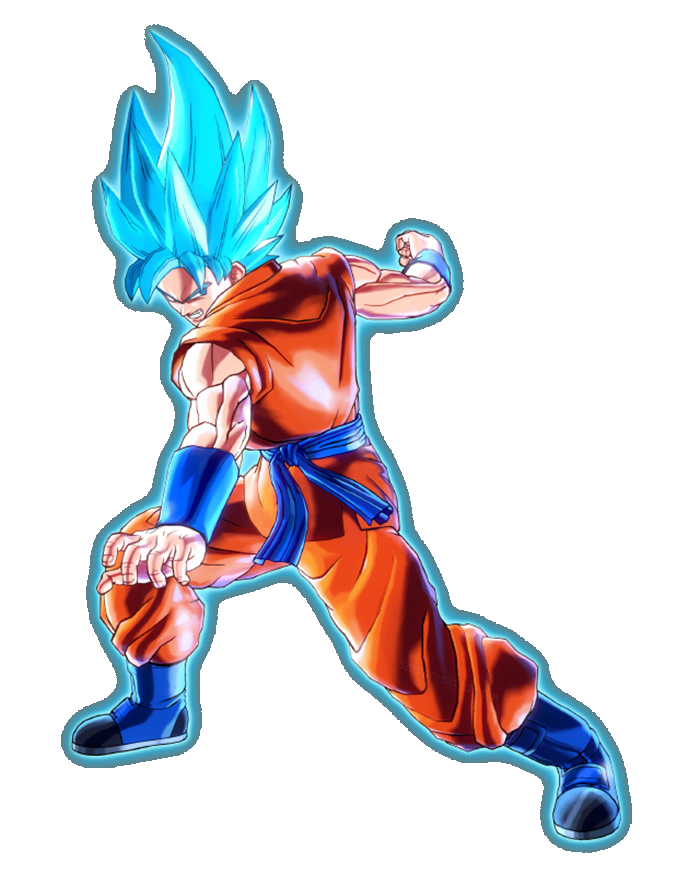 Render Goku SSJ Blue   - [+3500 renders Dragon