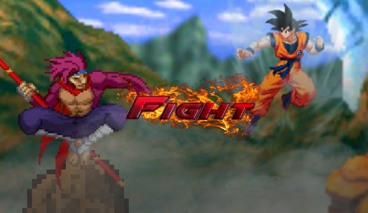 Goku Vs Sun Wukong Sprite By Simbiothero On Deviantart Goku Vs Sun Wukong Sprite By Simbiothero On Deviantart