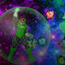 Green Lantern vs Rosalina - Beware my power!