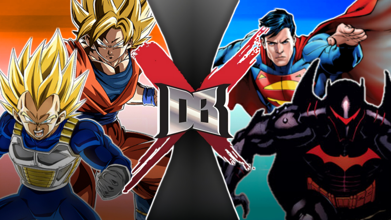 DBX: Goku and Vegeta vs Superman and Batman by Simbiothero on DeviantArt