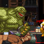 Sabretooth vs Killer Croc - Animal Instinct